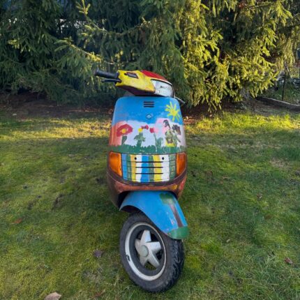 Piaggio Skipper Skr 125 2t RED painted Unique
